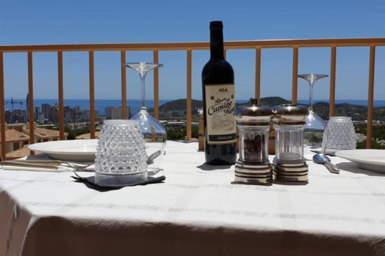 2 Bed Penthouse Apartment - Sea Views - Sleeps 4 Finestrat Exteriér fotografie
