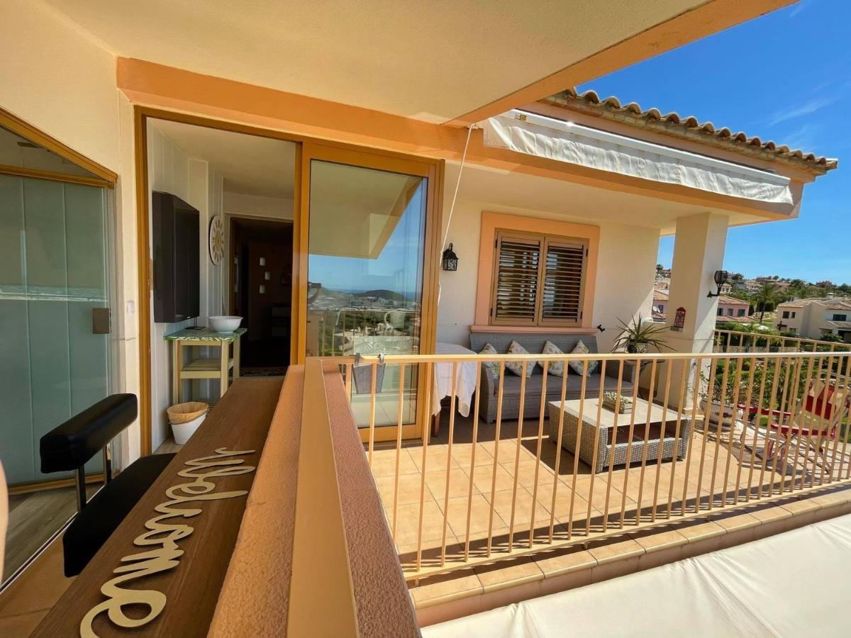 2 Bed Penthouse Apartment - Sea Views - Sleeps 4 Finestrat Exteriér fotografie