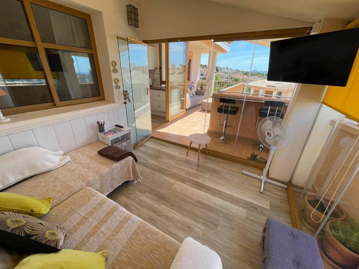 2 Bed Penthouse Apartment - Sea Views - Sleeps 4 Finestrat Exteriér fotografie